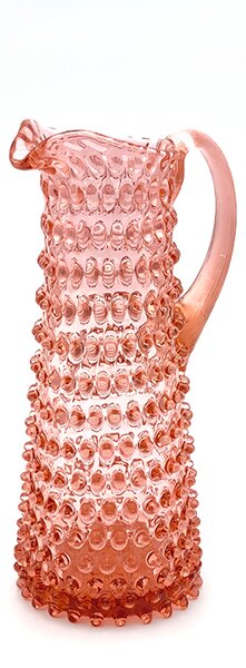 Sklárna Častolovice - Džbán 1,2l - Hobnail - Ananas - měděná