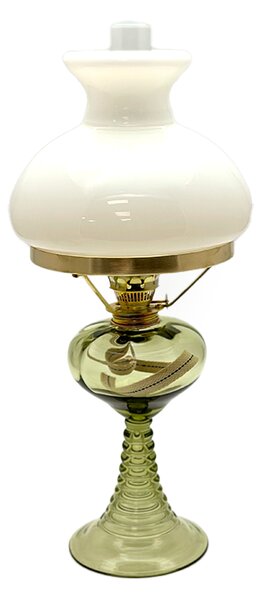 Sklárna Častolovice - Petrolejová lampa - lesní zelená