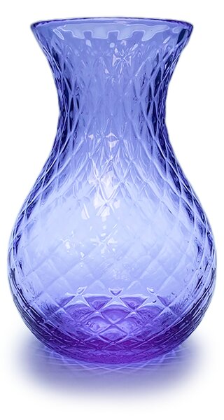 Sklárna Častolovice - Váza 25cm - Káro - alexandrit