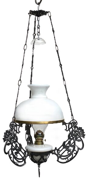 Sklárna Častolovice - Závěsná petrolejová lampa