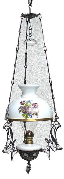 Sklárna Častolovice - Závěsná petrolejová lampa