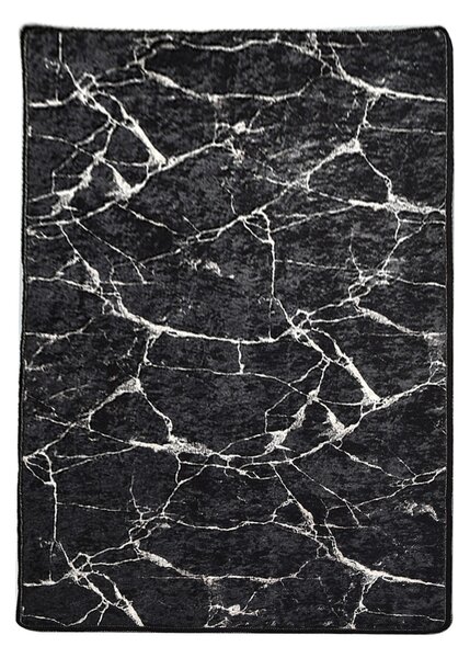 ASIR Koberec (80 x 150) MARBLE černý