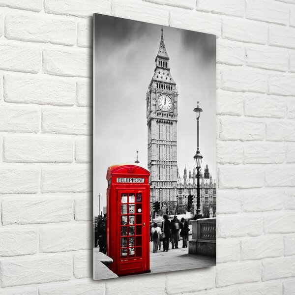 Vertikální Foto obraz fotografie na skle Big Ben Londýn osv-62334706