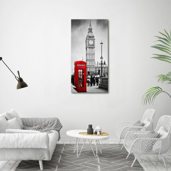 Vertikální Foto obraz na plátně Big Ben Londýn ocv-62334706