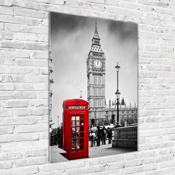 Vertikální Foto obraz fotografie na skle Big Ben Londýn osv-62334706