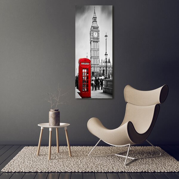 Vertikální Foto obraz na plátně Big Ben Londýn ocv-62334706