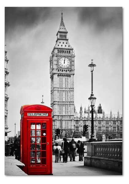Vertikální Foto obraz fotografie na skle Big Ben Londýn osv-62334706