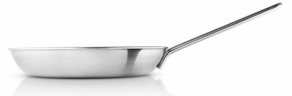 Eva Trio Multi 5-ply nerezová pánev 28 cm, prémiová 5vrstvá indukční pánev na steaky a prudké restování