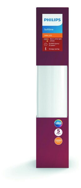 LED Stropní/ nástěnné svítidlo Philips Softline 31246/31/P0 2700K bílé 57cm
