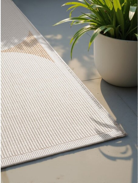 Vnitřní a venkovní koberec v béžové a slonovinové barvě 120x170 cm Duet Bowen – NORTHRUGS