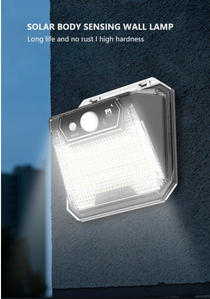 Immax 08485L - LED Solární nástěnné svítidlo se senzorem LED/3W/5,5V IP65