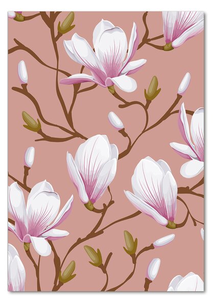 Vertikální Foto-obrah sklo tvrzené Magnolie osv-63798452