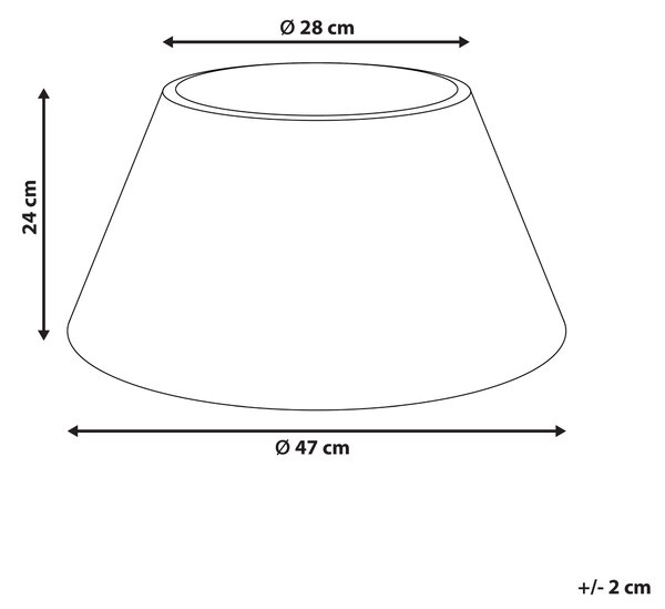 Kryt na stojan vánočního stromku FLOCON Ratan Přírodní 47 cm