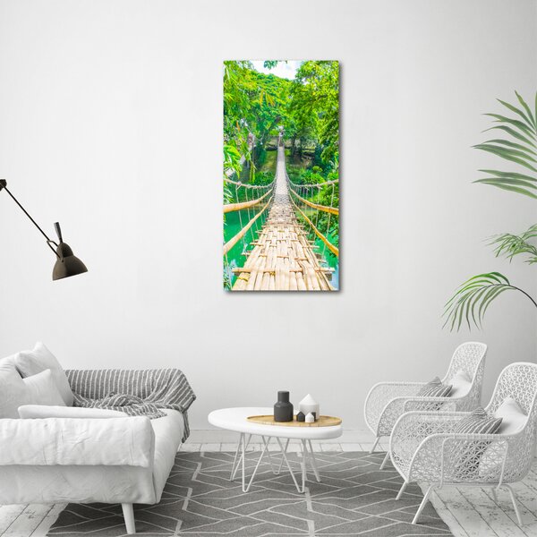 Vertikální Foto obraz canvas Visací most ocv-64435231