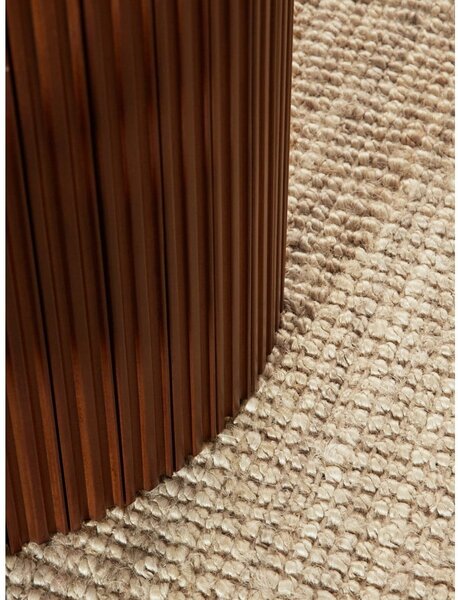 Krémový jutový kulatý koberec ø 160 cm Bouclé Jaipur – Hanse Home