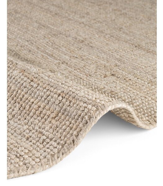 Krémový jutový kulatý koberec ø 160 cm Bouclé Jaipur – Hanse Home