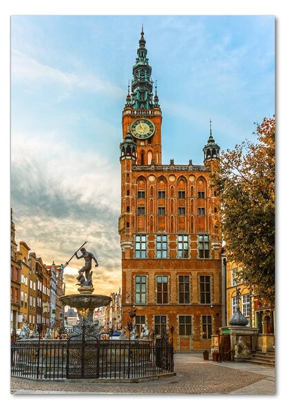 Vertikální Foto obraz sklo tvrzené Gdaňsk Polsko osv-64908109