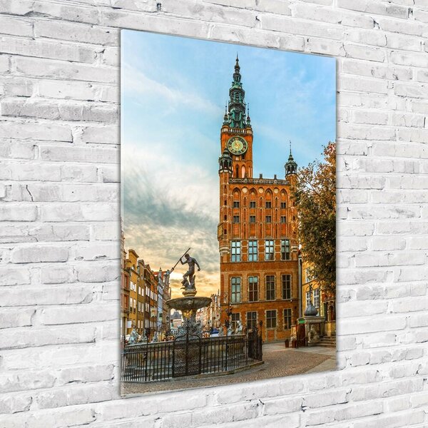 Vertikální Foto obraz sklo tvrzené Gdaňsk Polsko osv-64908109