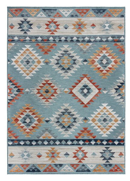 Modrý vnitřní a venkovní koberec 120x170 cm Avery Blue – Flair Rugs