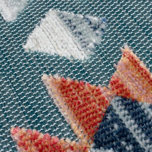 Modrý vnitřní a venkovní koberec 120x170 cm Avery Blue – Flair Rugs