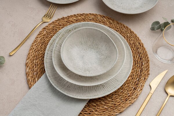 ASIR Porcelánová jídelní souprava DEEP 24 ks