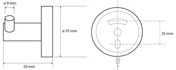 SAPHO XB203 X-Round Black dvojháček, černá