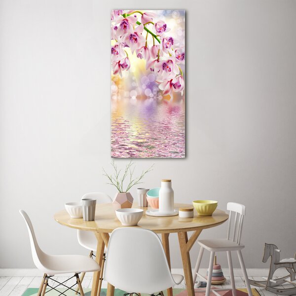 Vertikální Foto-obrah sklo tvrzené Orchidej osv-65501947