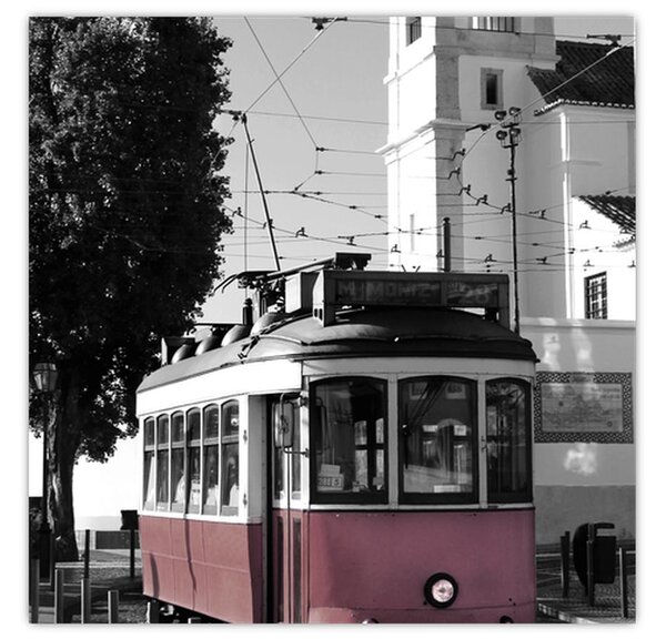 Obraz - Tramvaj (30x30 cm)