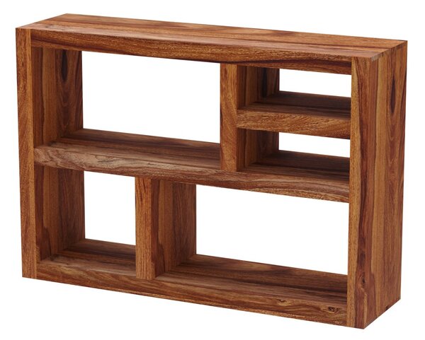 Knihovna Gani 130x90x35 z indického masivu palisandr