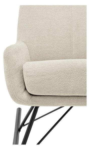 Houpací relaxační křeslo ORIENT (Krémová)
