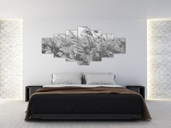 Obraz - Tráva ve větru (210x100 cm)