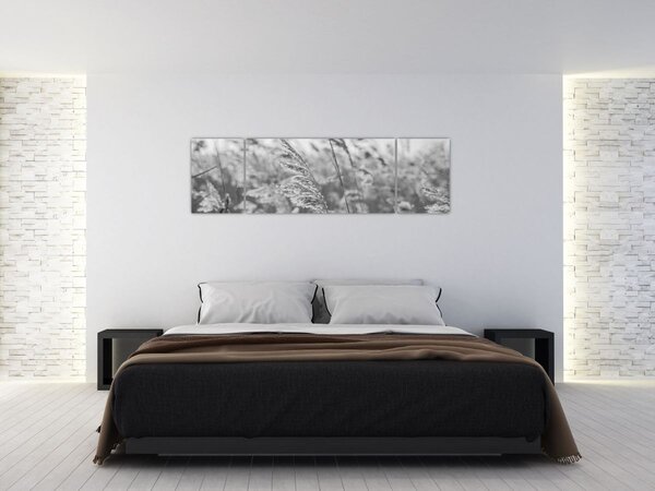 Obraz - Tráva ve větru (170x50 cm)