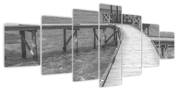 Obraz - Maledivy (210x100 cm)