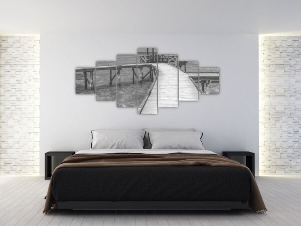Obraz - Maledivy (210x100 cm)