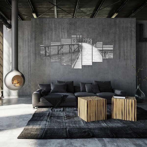 Obraz - Maledivy (210x100 cm)