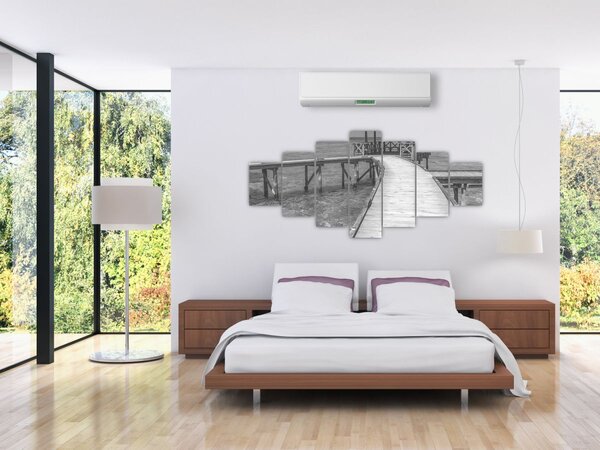 Obraz - Maledivy (210x100 cm)