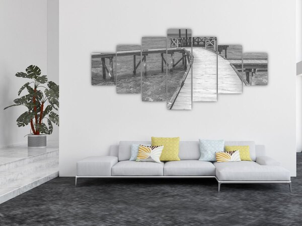 Obraz - Maledivy (210x100 cm)