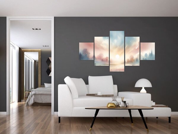 Obraz - Elegantní krajina (125x70 cm)