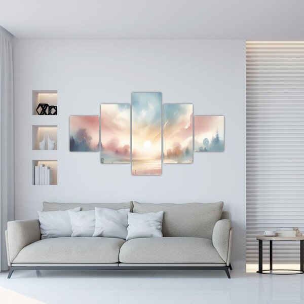 Obraz - Elegantní krajina (125x70 cm)