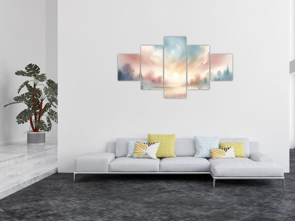Obraz - Elegantní krajina (125x70 cm)