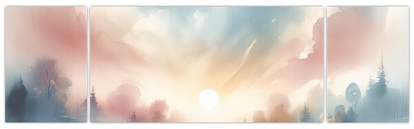 Obraz - Elegantní krajina (170x50 cm)