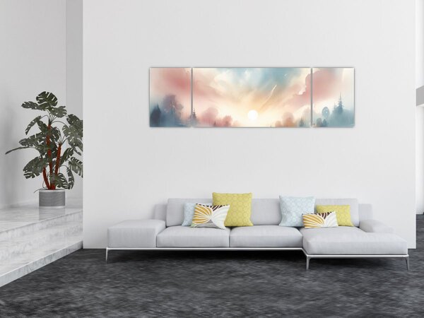 Obraz - Elegantní krajina (170x50 cm)