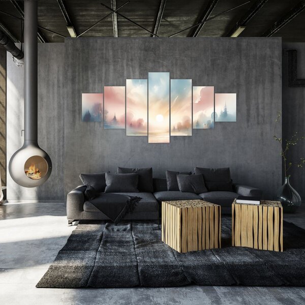 Obraz - Elegantní krajina (210x100 cm)