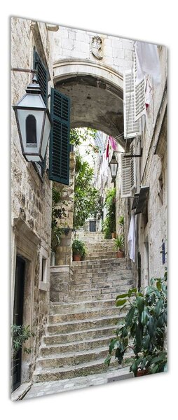Vertikální Fotoobraz na skle Uličky Dubrovník osv-66628505