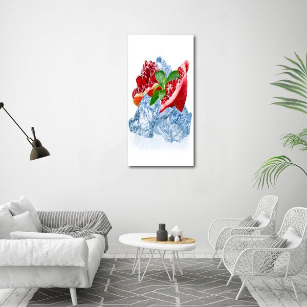 Vertikální Moderní fotoobraz canvas na rámu Granátové jablko ocv-66694236
