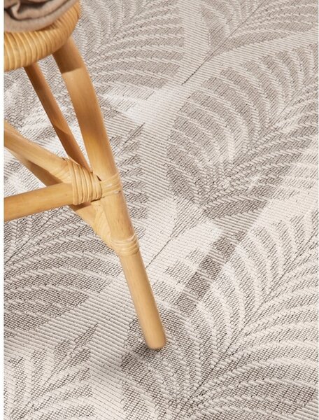 Vnitřní a venkovní koberec v šedé a slonovinové barvě 160x230 cm Duet Liora – NORTHRUGS