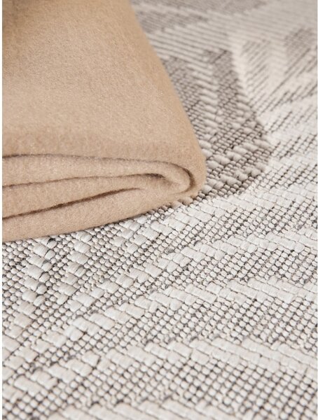 Vnitřní a venkovní koberec v šedé a slonovinové barvě 160x230 cm Duet Liora – NORTHRUGS