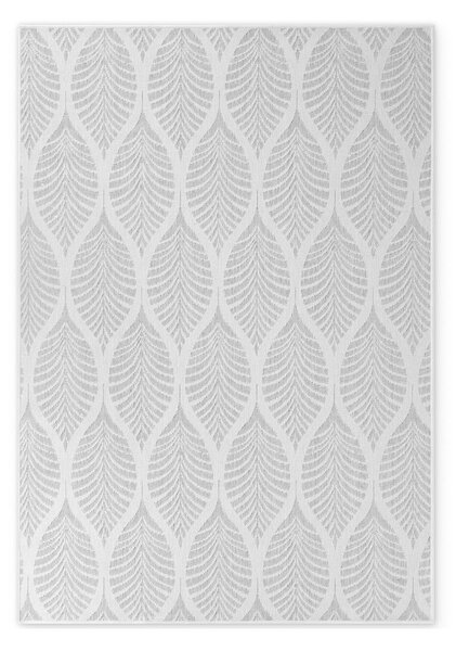 Vnitřní a venkovní koberec v šedé a slonovinové barvě 160x230 cm Duet Liora – NORTHRUGS