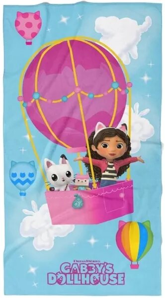 Carbotex osuška Gábinin Kouzelný Domek Létající Balón 70x140 cm