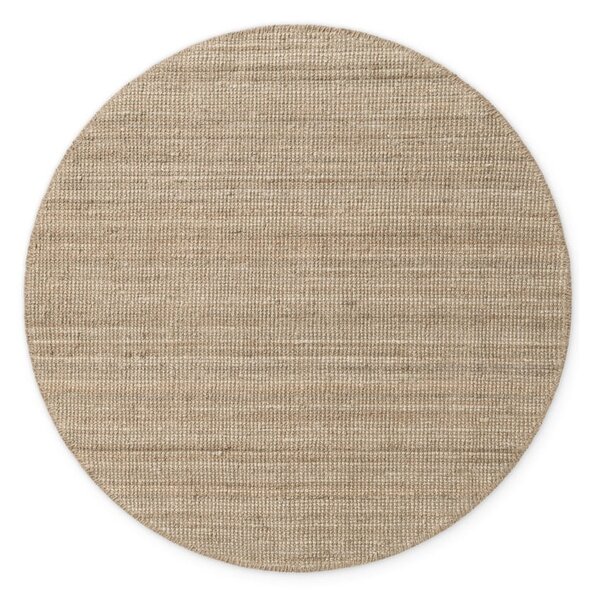 Jutový kulatý koberec taupe ø 160 cm Bouclé Jaipur – Hanse Home